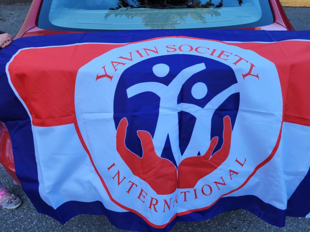 Youth As Volunteer Network Society flag